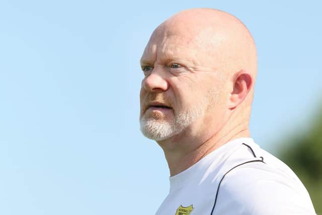 Hucknall Town manager Andy Ingle - taking stock over blank weekend.