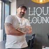 Ash Moulson has opened up the new bar Liquid Lounge on Hucknall High Street