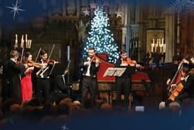London Concertante brings Christmas Movies by Candlelight to Southwell Minster. Photo: Submitted
