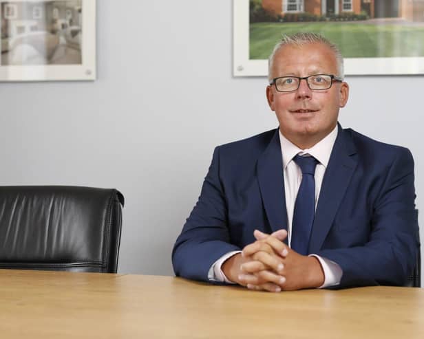 Mark Cotes, Managing Director at Barratt and David Wilson Homes North Midlands