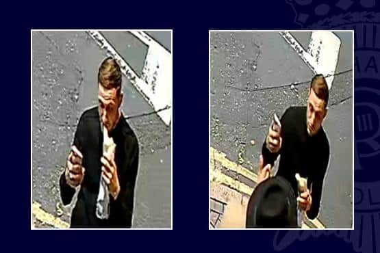 Police want speak to this man in connection with an assault at a Nottingham pub. Photo: Nottinghamshire Police