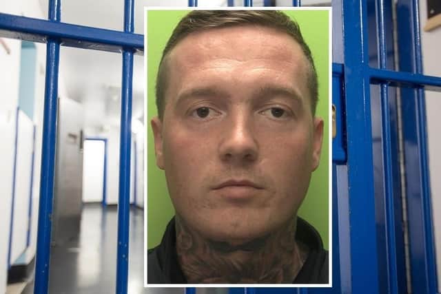 Jamie Hancock was jailed for more than five years at Nottingham Crown Court. Photo: Nottinghamshire Police