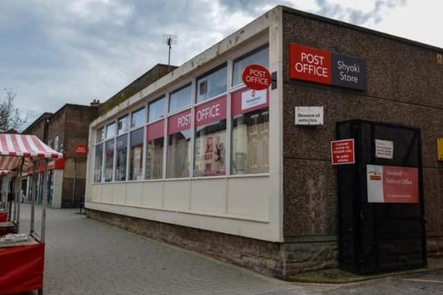Kids were throwing stones off the roof of Hucknall Post Office