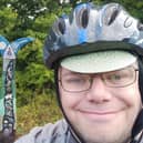 Russell Davies has raised more than £160 for Macmillan from his cycle ride to Wales