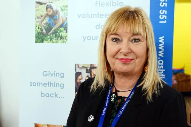Deborah Hill, the new chief executive officer of Ashfield Voluntary Action, who already has some exciting ideas for the future, including an Ashfield Repair Cafe, based on the hit TV show, 'The Repair Shop'.