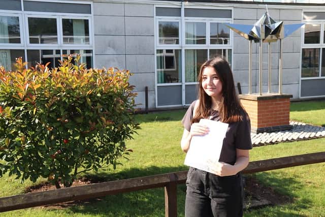 Imogen Chambers is going to study criminology, psychology, biology and chemistry at post-16