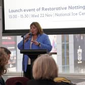 Police and Crime Commissioner Caroline Henry hosting the Restorative Nottinghamshire launch