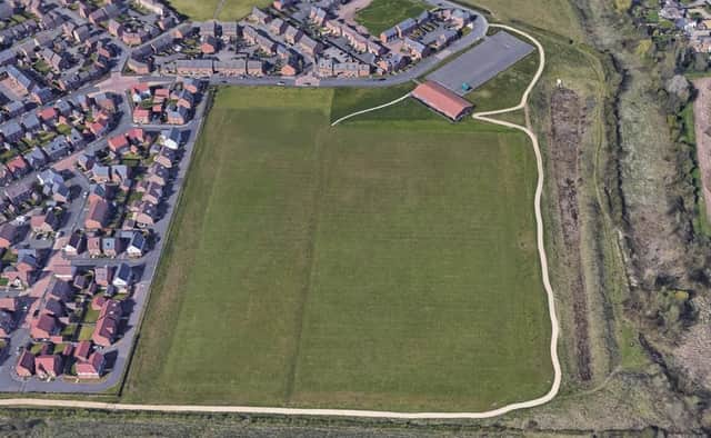 The pitch was to be sited on recreation ground off Kenbrook Road. Photo: Google