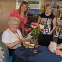 Yvonne and Jill were joined by their daughters as the team from John Lewis surprised them with their special delivery to help re-create their coffee mornings
