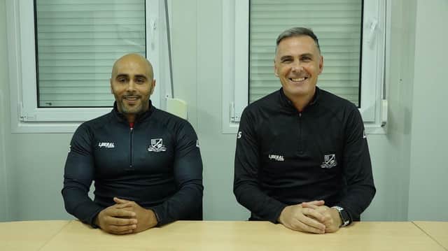 Mark Clifford (left) joins Steve Chettle at Basford United as head coach after recently stepping down as owner and chairman at Ilkeston Town.