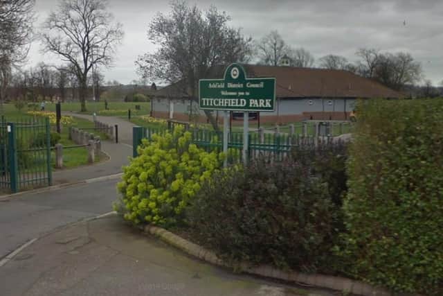 The attack happened in Titchfield Park. Photo: Google