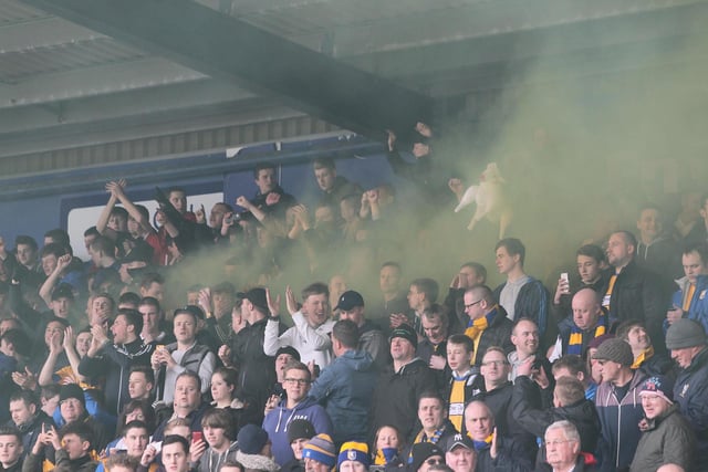 Stags v Chesterfield derby day 2014.