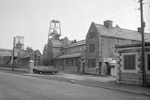 Whitburn Pit pictured shortly before its closure in 1968.