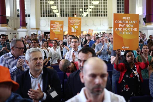 NHS consultants are striking for two days again this week. Photo: Getty Images