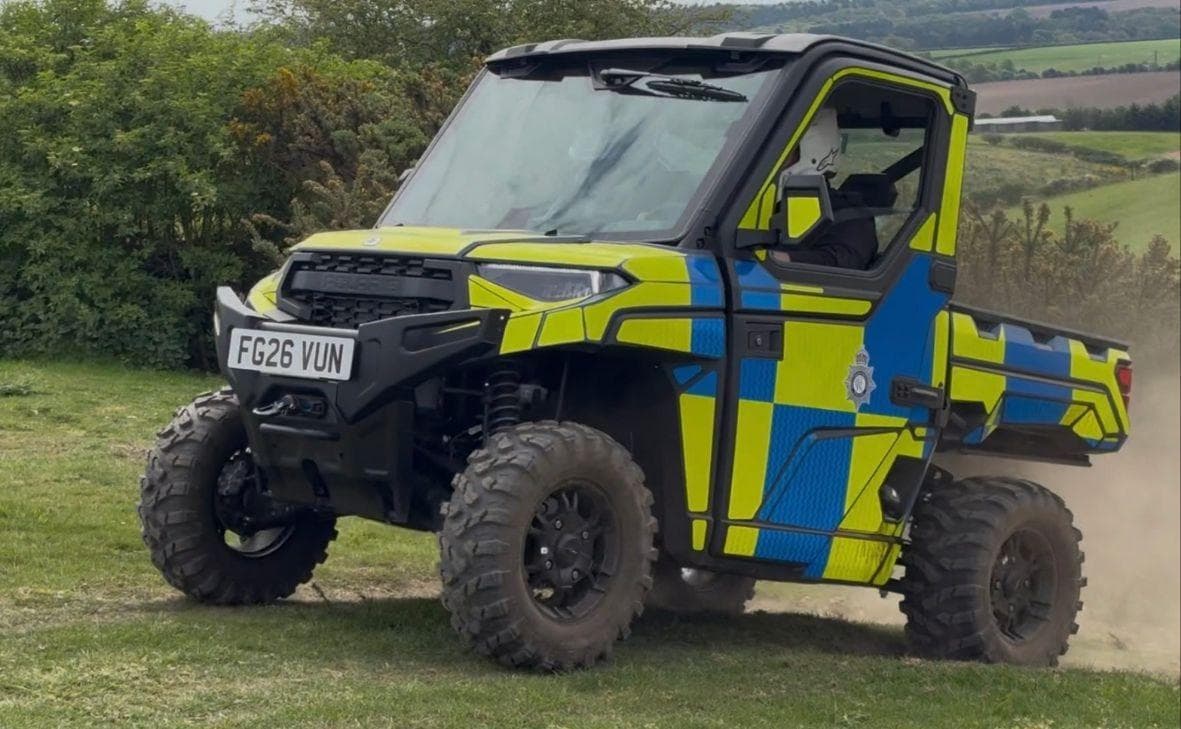 Rural Rising Vehicle New all-terrain vehicle introduced to tackle rural crime in Nottinghamshire