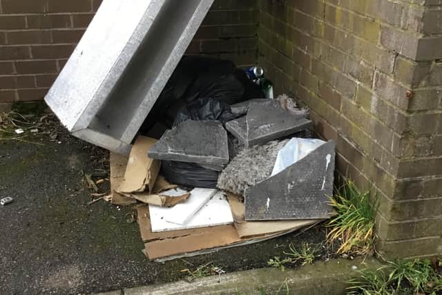 Fly-tipping incidents in areas like Hucknall have shown a slight drop in the last 12 months