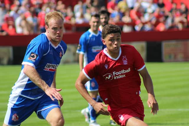 Nottingham Forest edged it 2-1 in their opening friendly against Alfreton Town.