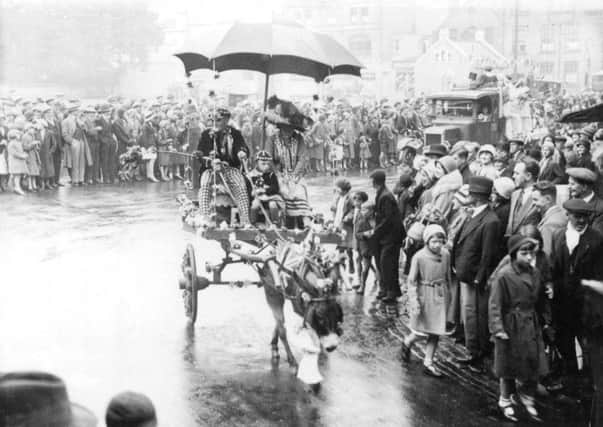 This fabulous bygone snap from 1934 features the first ever Hucknall carnival, held in the Market Place. It was opened by composer, Eric Coates, who was born in Hucknall. Picture courtesy of Nottinghamshire Archives.