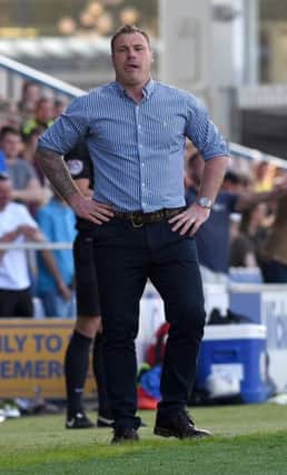 Picture Andrew Roe/AHPIX LTD, Football, EFL Sky Bet League Two, Mansfield Town v Crawley Town, One Call Stadium, 05/05/18, K.O 3pm

Mansfield's manager David Flitcroft

Andrew Roe>>>>>>>07826527594