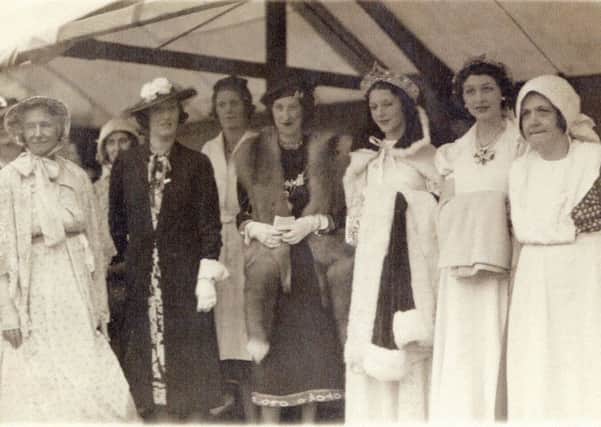 A fabulous nostalgic snap of the Hucknall Carnival, taken in 1936. Mrs Brearley is pictured on the right. Picture courtesy of Nottinghamshire Archives.