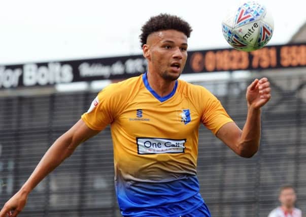 Mansfield Town's Lee Angol