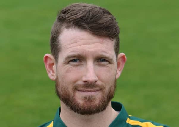 Riki Wessels, who bludgeoned 55 off 18 balls in Notts Outlaws' crucial win.