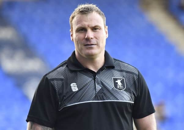 Mansfield Town Manager David Flitcroft