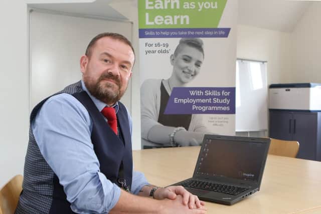 Simon Cook of the new Inspire programme at Hucknall Library