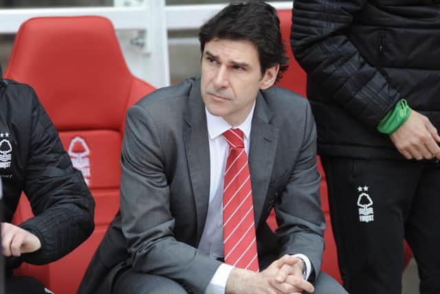 IN PICTURE: Forest manager Aitor Karanka
STORY: SPORT LEAD: Nottingham Forest v Derby County. Sky Bet Championship match at The City Ground, Nottingham. Sunday 11th March 2018.