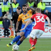 Mansfield Town vs. Charlton Athletic        
Jacob Mellis in second half action.