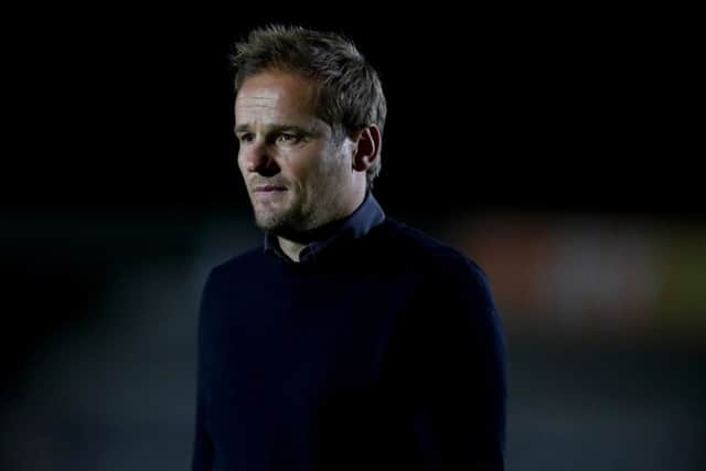 Neal Ardley faces a massive challenge in keeping Notts County in the league. (Photo by Catherine Ivill/Getty Images)