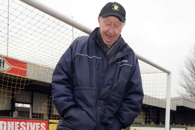 Eric Jackson, known for many years as 'Mr Hucknall Town', who has died, aged 84.