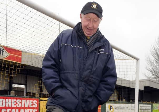 Eric Jackson, known for many years as 'Mr Hucknall Town', who has died, aged 84.