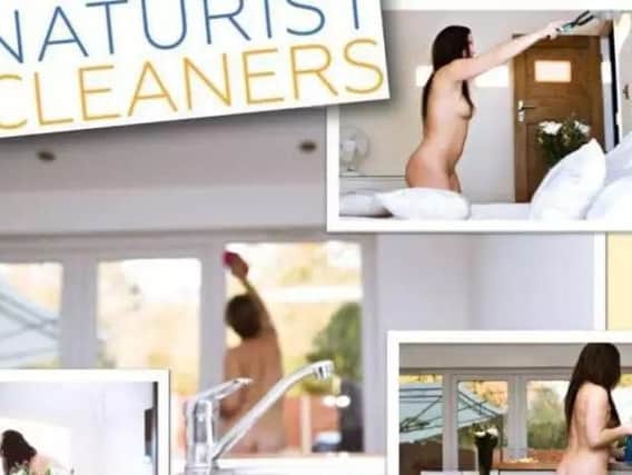 Earn 45 an hour as a naked cleaner