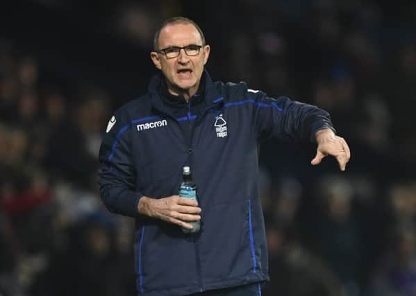 Manager Martin O'Neill, whose Forest side were robbed of two vital away wins, according to our blogger, Steve Corry. (PHOTO BY: Stu Forster/Getty Images)