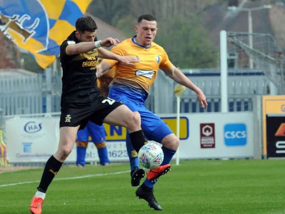 Match action from the Stags' win