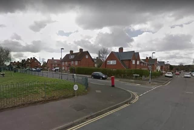 The incident happened in Kersall Drive, at the junction of Brooklyn Road, Bulwell.