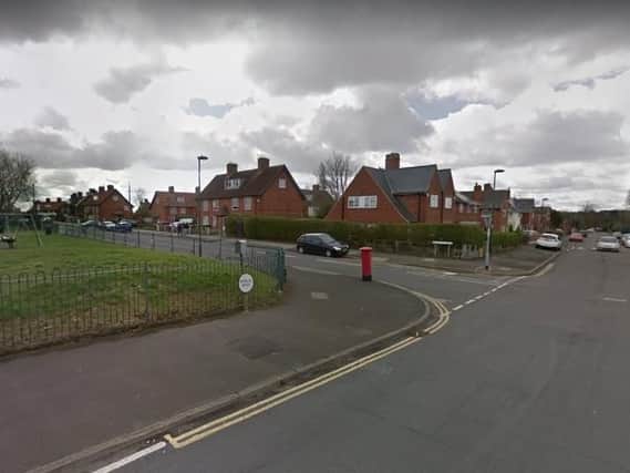 The incident happened in Kersall Drive, at the junction of Brooklyn Road, Bulwell.