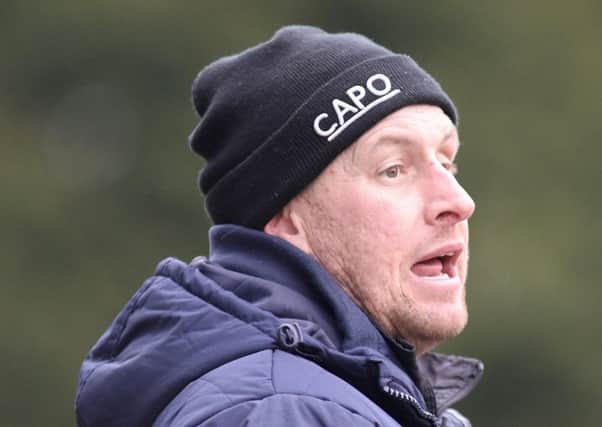Buxton FC joint manager Paul Phillips