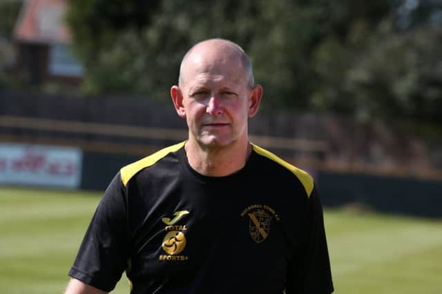 Hucknall Town manager Andy Graves.