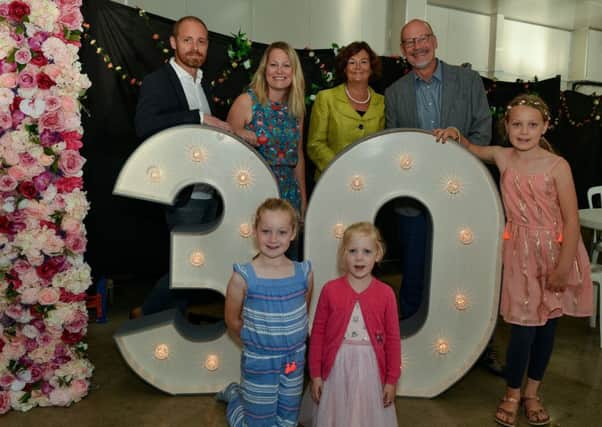 Newstead-based business is celebrating 30 years. Pictured from left are managing director Dan Turner, director Dani Turner, business founders Sandra and Erik Hoving and the Turners' children Coco, nine, Lola, seven and Ines, five