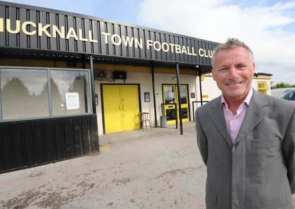 Duncan Russell, new manager at Hucknall Town FC
