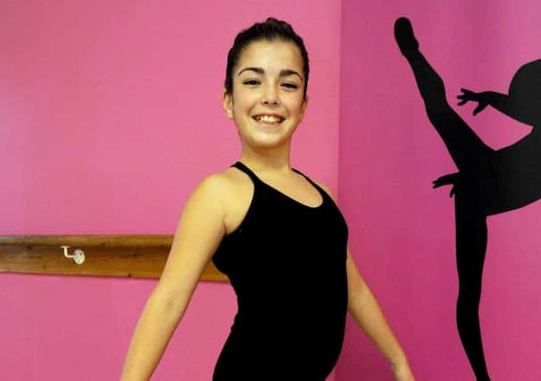Dancers from Christine March School of Dance have received dance scholarships. Pictured is Leyla Yildirim who gained 4th in the Junior Scholarship.
