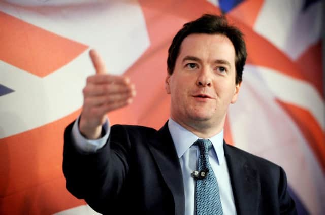 File photo dated 28/03/2011 of Chancellor George Osborne, who will meet European finance ministers today to discuss the details of a possible bail-out of Portugal, amid fears that British tax-payers will have to find more than £4 billion as part of a rescue package. PRESS ASSOCIATION Photo. Issue date: Friday April 8, 2011. Mr Osborne flew out to Budapest last night for a two-day summit in the Hungarian capital after Portugal's prime minister Jose Socrates said his country would be seeking European help. See PA story EU Bailout. Photo credit should read: Stefan Rousseau/PA Wire