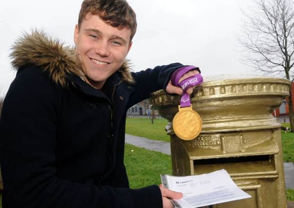 Kirkby Paralympic star Ollie Hynd, who was awarded a MBE in the New Year honours list.