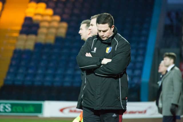 Mansfield Town manager Paul Cox