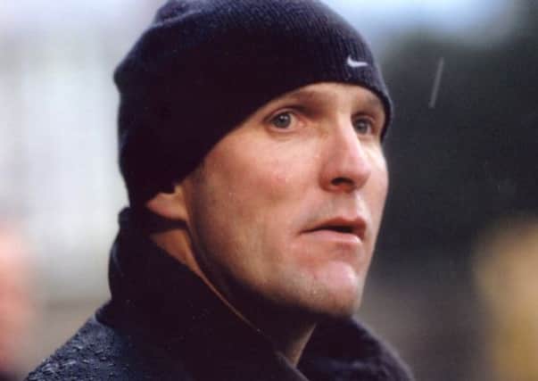 IN CHARGE AT CHESTER -- former Hucknall Town manager Steve Burr.