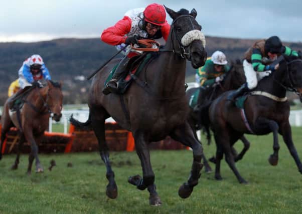 BIG BUCK'S IS BACK! -- the four-time Ladbrokes World Hurdle winner is aming to recapture his glory days at the 2014 Cheltenham Festival (PHOTO BY: David Davies/PA Wire)