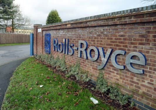 Rolls Royce entrance, Watnall Road, Hucknall.