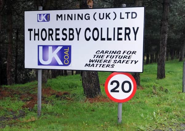 Thoresby Colliery.